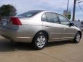 2003 Shoreline Mist Metallic Honda Civic LX Sedan  photo #9