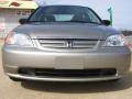 2003 Shoreline Mist Metallic Honda Civic LX Sedan  photo #35