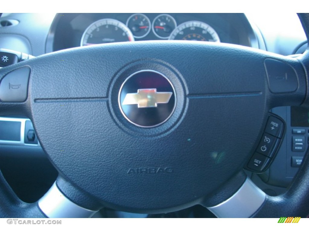 2010 Aveo LT Sedan - Victory Red / Charcoal photo #8