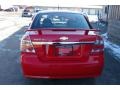 2010 Victory Red Chevrolet Aveo LT Sedan  photo #10