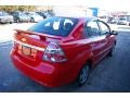 2010 Victory Red Chevrolet Aveo LT Sedan  photo #12