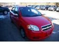 2010 Victory Red Chevrolet Aveo LT Sedan  photo #13