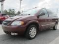 2001 Dark Garnet Red Pearl Chrysler Town & Country LXi  photo #3