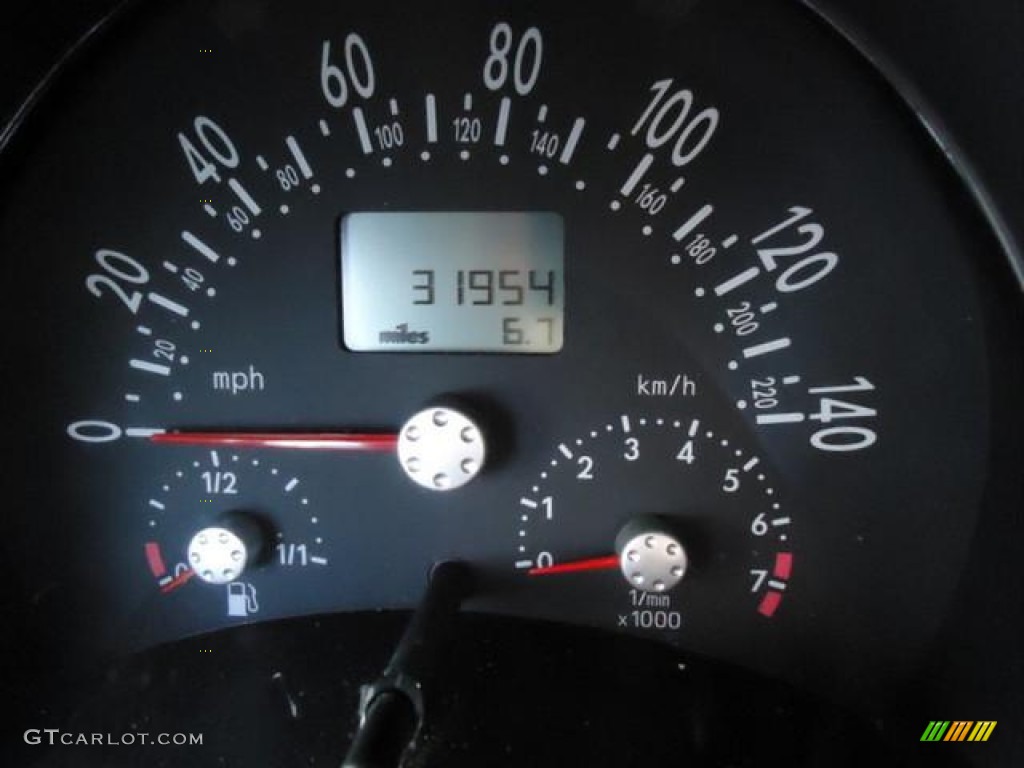 2005 Volkswagen New Beetle GLS Convertible Gauges Photos
