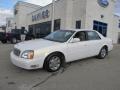 White Diamond 2004 Cadillac DeVille Sedan