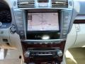 2012 Lexus LS Parchment/Medium Brown Walnut Interior Navigation Photo