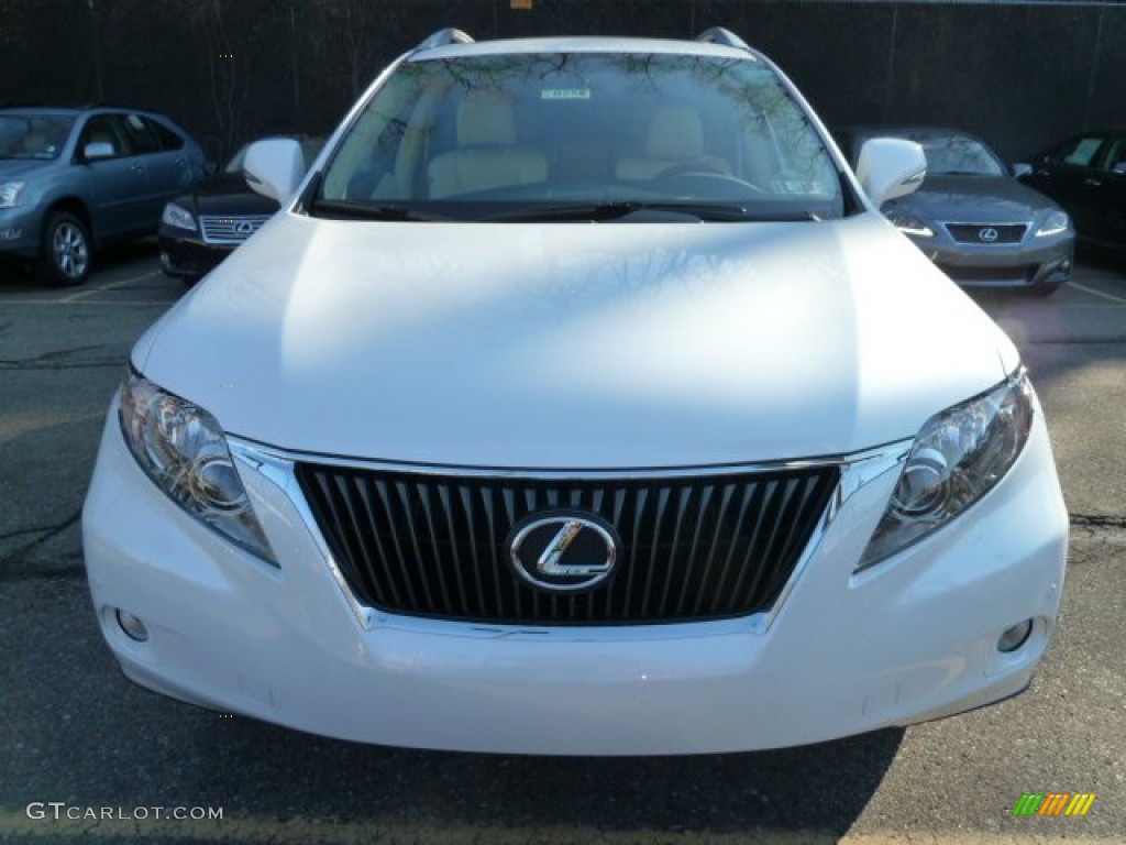 2012 RX 350 AWD - Starfire White Pearl / Parchment photo #7