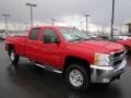 Victory Red 2009 Chevrolet Silverado 2500HD LTZ Crew Cab 4x4