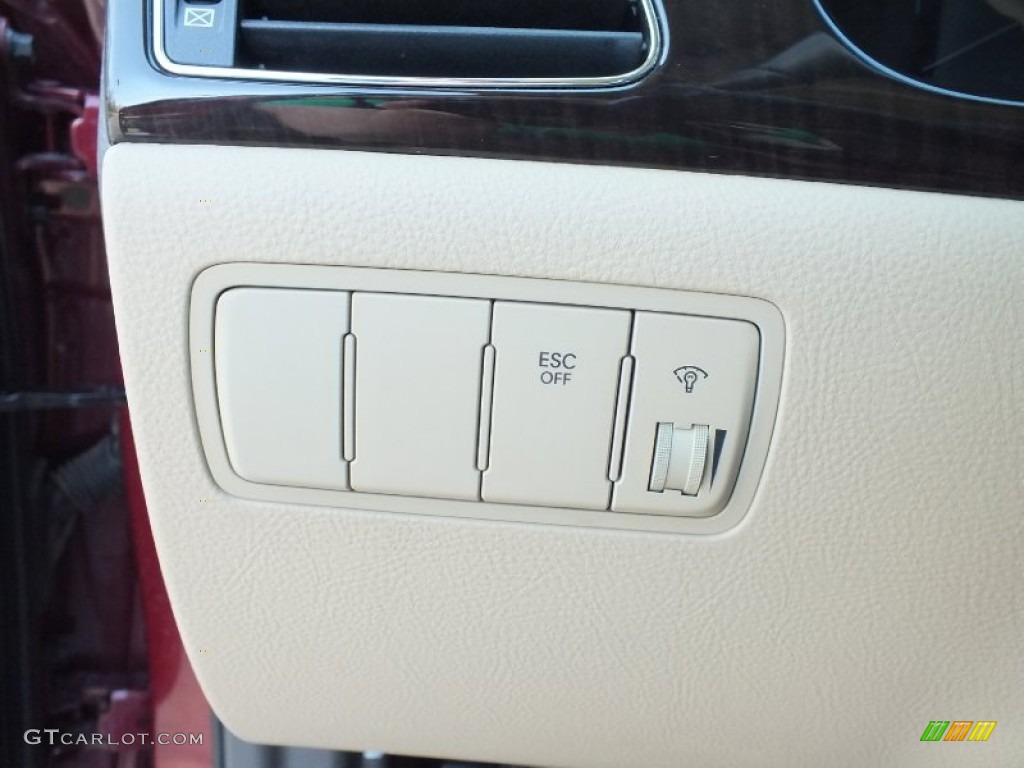 2011 Genesis 3.8 Sedan - Cabernet Red Pearl / Cashmere photo #24