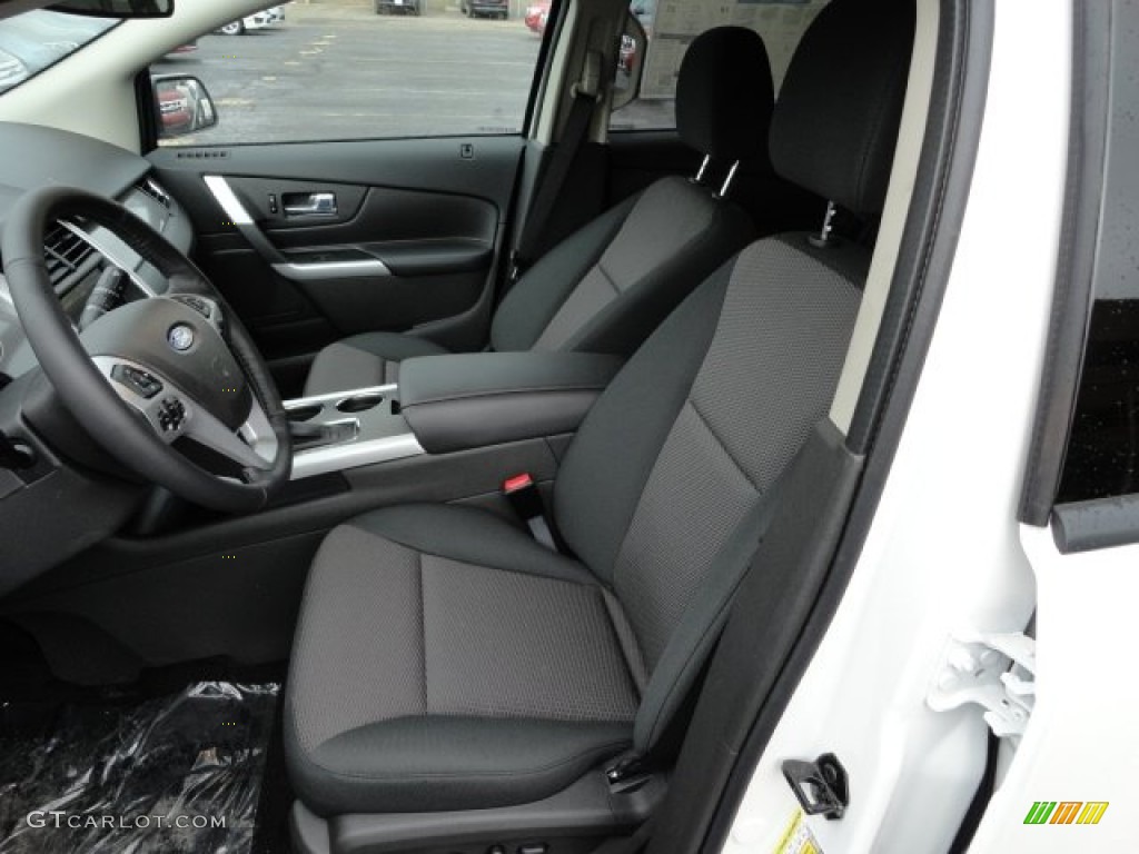 2012 Edge SEL AWD - White Platinum Metallic Tri-Coat / Charcoal Black photo #8