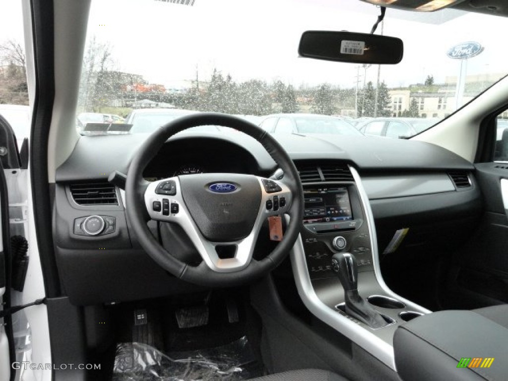 2012 Edge SEL AWD - White Platinum Metallic Tri-Coat / Charcoal Black photo #10