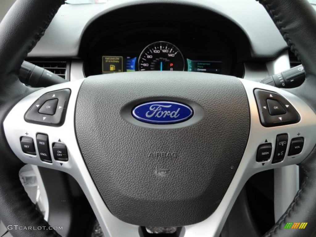 2012 Edge SEL AWD - White Platinum Metallic Tri-Coat / Charcoal Black photo #13