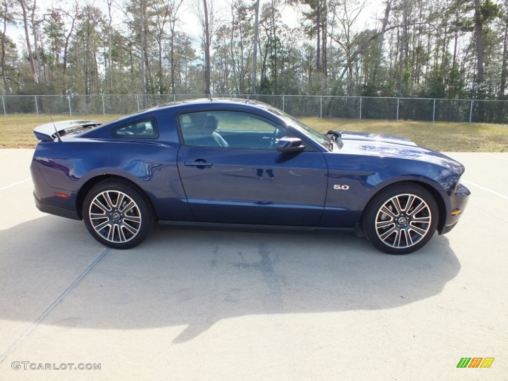 Kona Blue Metallic 2012 Ford Mustang GT Premium Coupe Exterior Photo #61348092