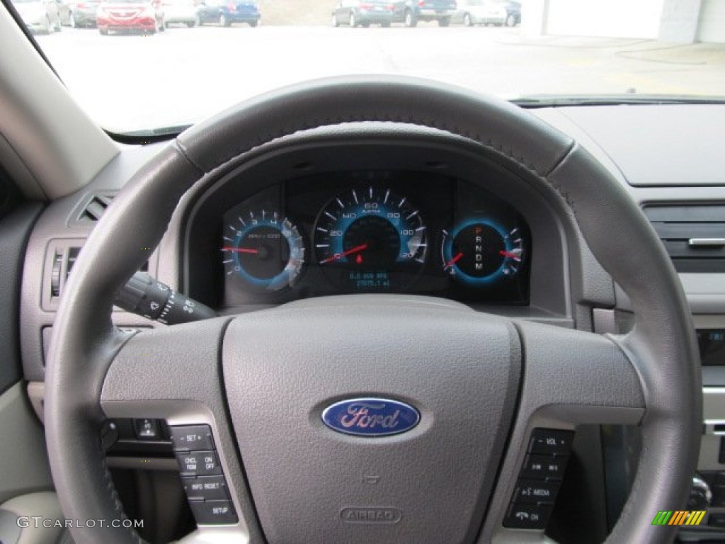 2011 Fusion SEL V6 - Sterling Grey Metallic / Medium Light Stone photo #18