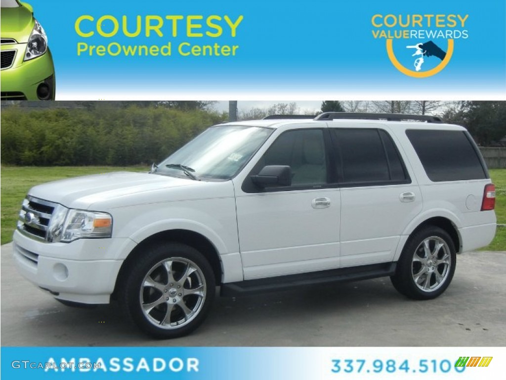 2011 Expedition XLT - Oxford White / Stone photo #1