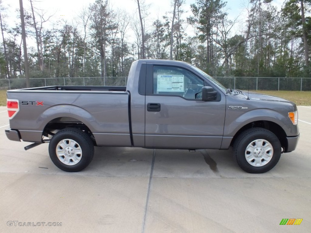 Sterling Gray Metallic 2012 Ford F150 STX Regular Cab Exterior Photo #61349651