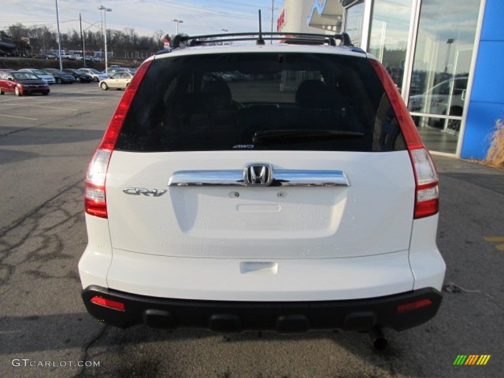 2008 CR-V EX 4WD - Taffeta White / Gray photo #7