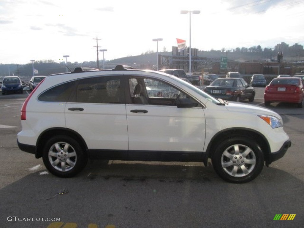 2008 CR-V EX 4WD - Taffeta White / Gray photo #9