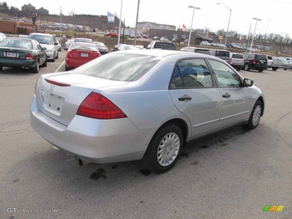 2006 Accord Value Package Sedan - Alabaster Silver Metallic / Gray photo #7