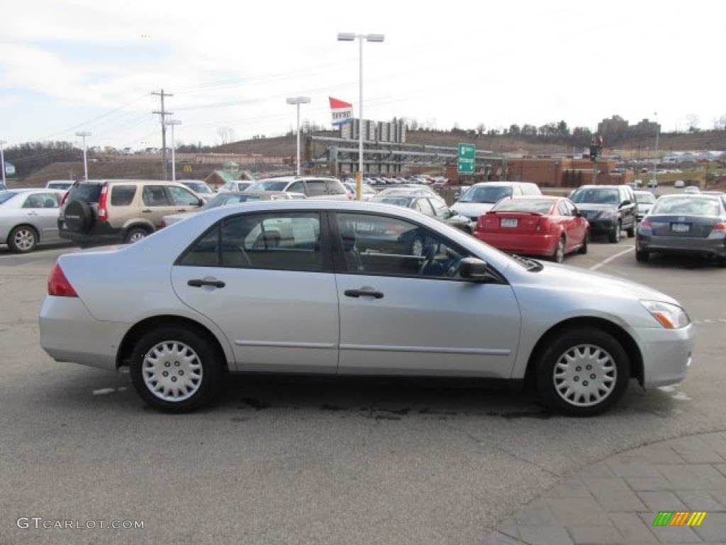 2006 Accord Value Package Sedan - Alabaster Silver Metallic / Gray photo #8