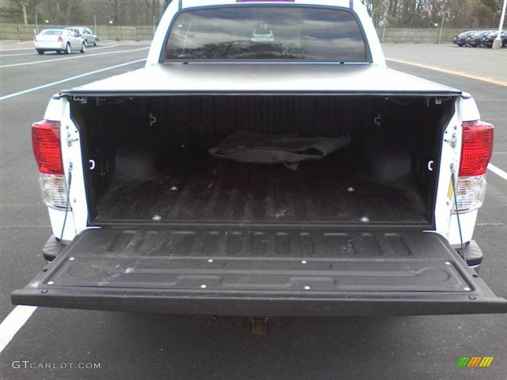 2010 Tundra Limited CrewMax 4x4 - Super White / Graphite Gray photo #15