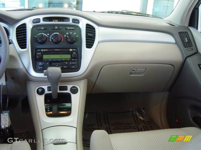 2006 Highlander Hybrid 4WD - Super White / Ivory Beige photo #15