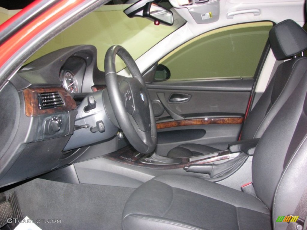 2008 3 Series 328i Sedan - Crimson Red / Black photo #16