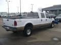 2000 Oxford White Ford F350 Super Duty Lariat Crew Cab 4x4 Plow Truck  photo #4