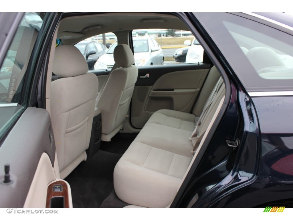 2008 Taurus SEL AWD - Dark Ink Blue Metallic / Medium Light Stone photo #10