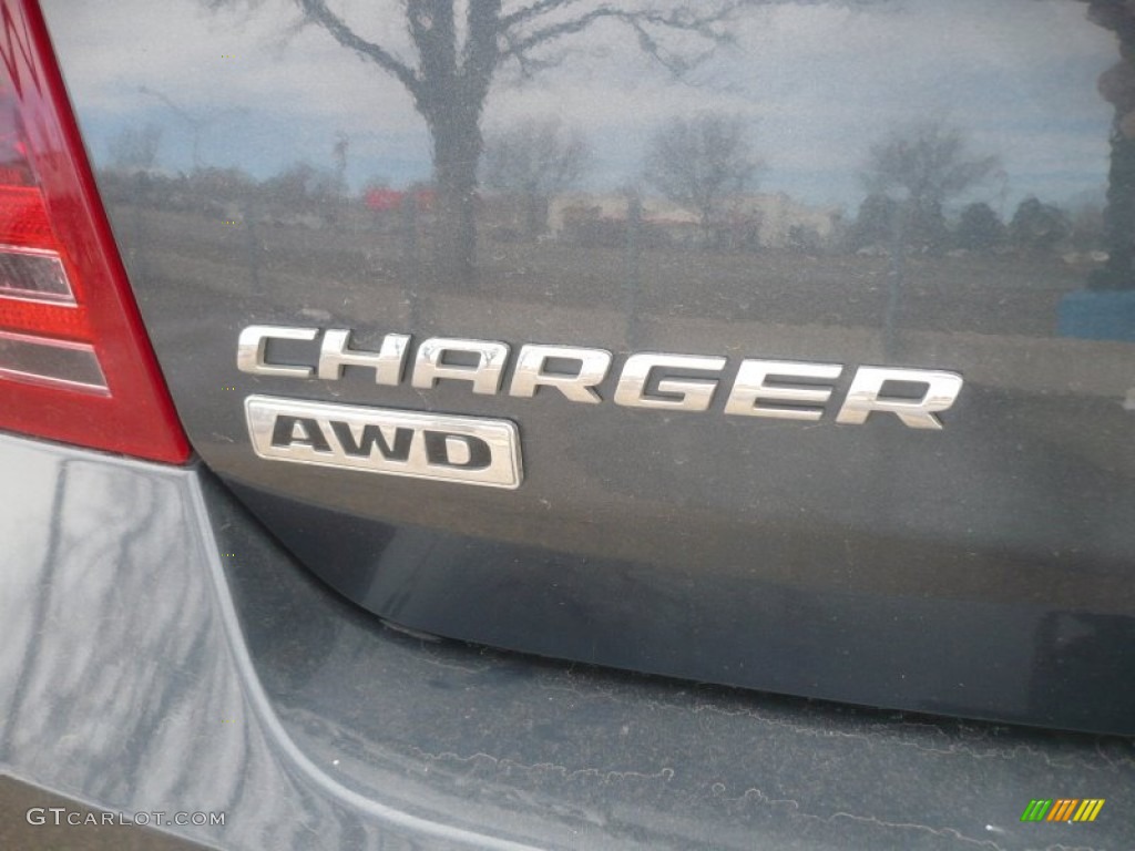 2007 Charger R/T AWD - Steel Blue Metallic / Dark Slate Gray/Light Slate Gray photo #12
