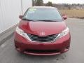 2011 Salsa Red Pearl Toyota Sienna LE  photo #3