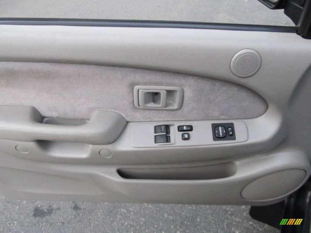 2004 Toyota Tacoma V6 TRD Xtracab 4x4 Charcoal Door Panel Photo #61356995