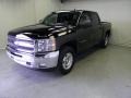 2012 Black Chevrolet Silverado 1500 LT Crew Cab 4x4  photo #3