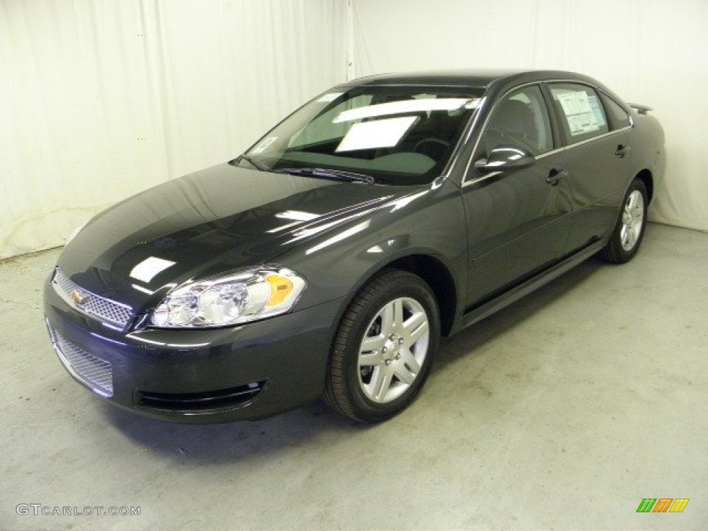 2012 Impala LT - Ashen Gray Metallic / Ebony photo #3