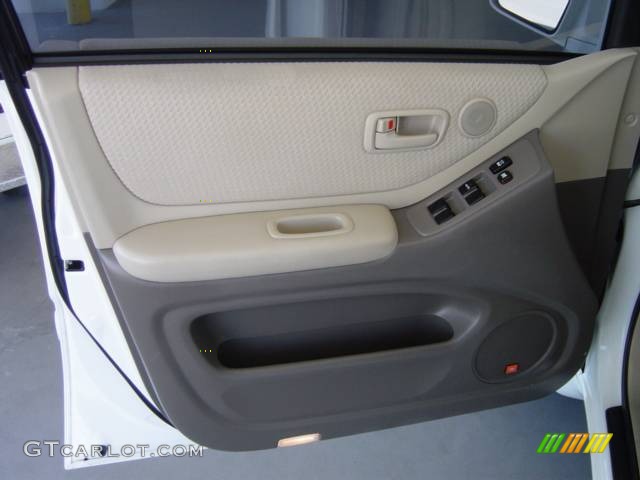 2006 Highlander Hybrid 4WD - Super White / Ivory Beige photo #25