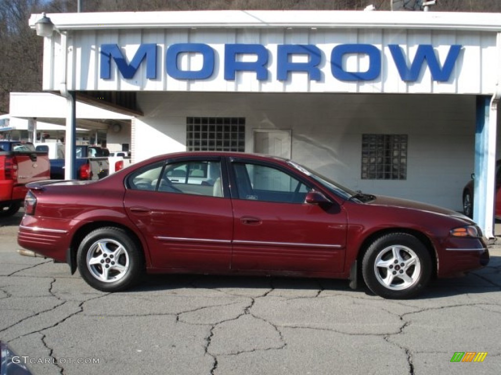 2001 Bonneville SE - Maple Red Metallic / Taupe photo #1