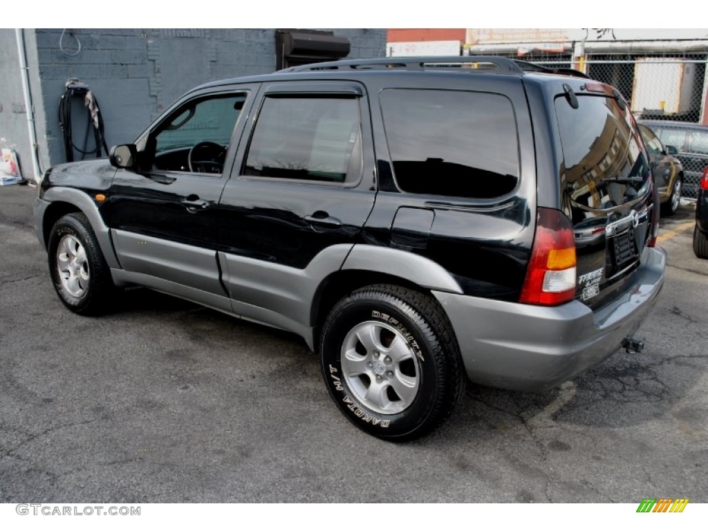2001 Tribute ES V6 4WD - Black / Gray photo #3