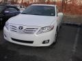 2010 Super White Toyota Camry XLE V6  photo #1