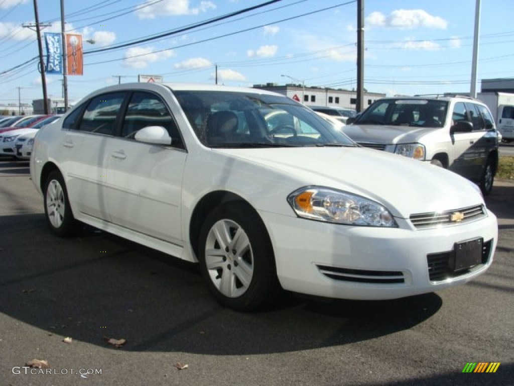 2011 Impala LS - Summit White / Gray photo #3