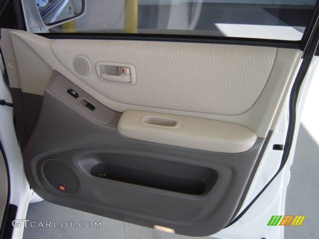 2006 Highlander Hybrid 4WD - Super White / Ivory Beige photo #27