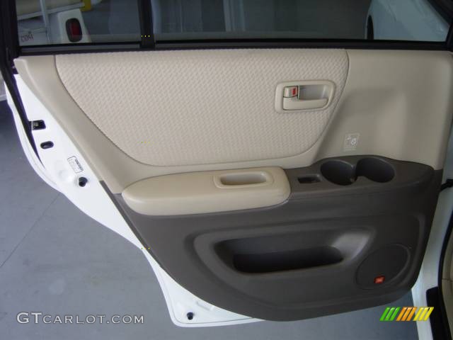 2006 Highlander Hybrid 4WD - Super White / Ivory Beige photo #29
