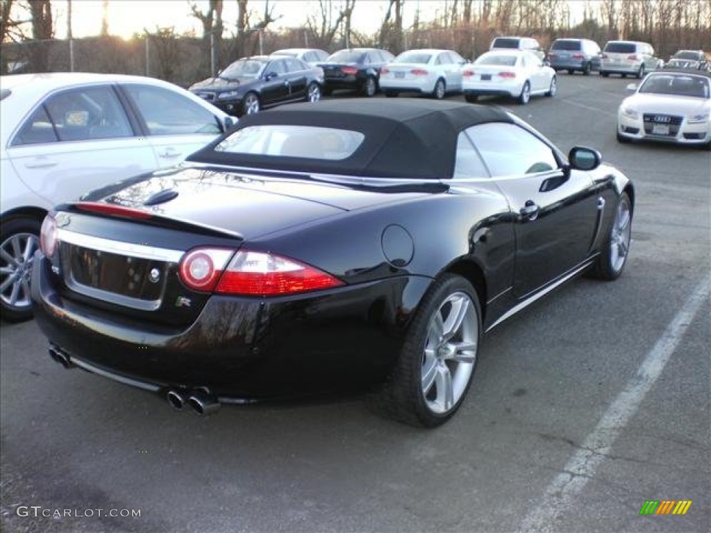 Ultimate Black 2009 Jaguar XK XKR Convertible Exterior Photo #61360100