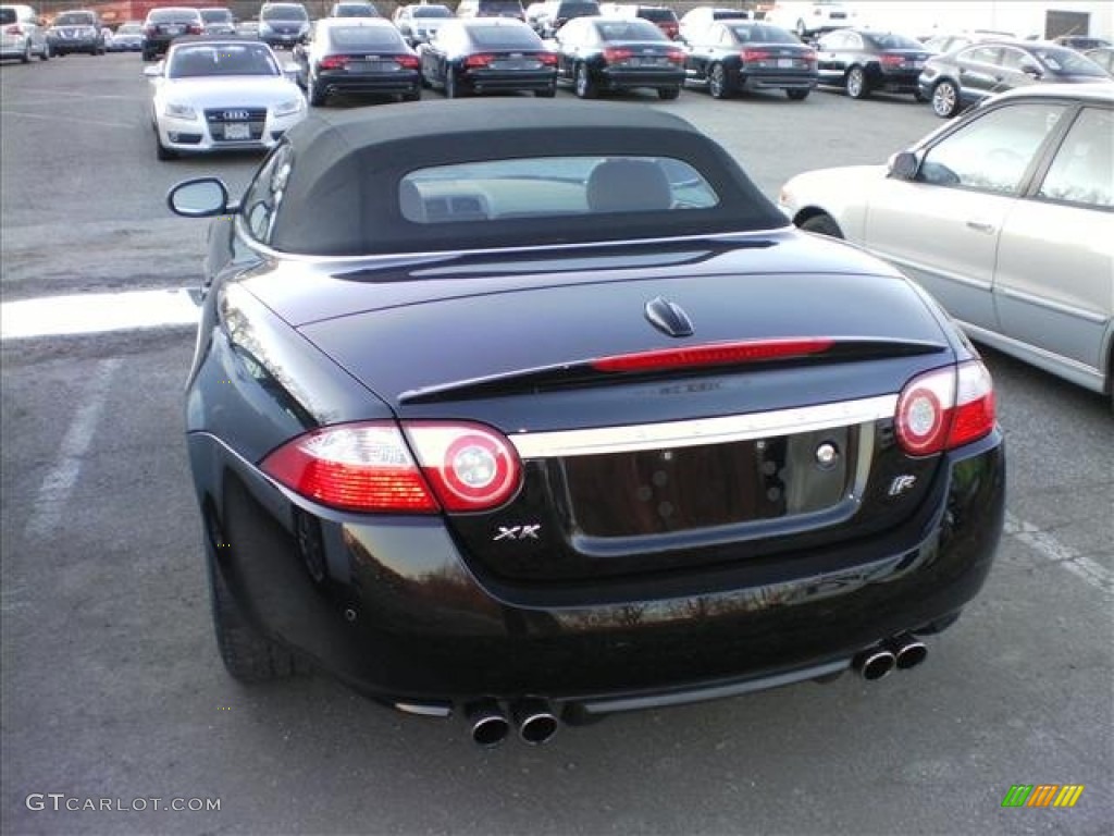 Ultimate Black 2009 Jaguar XK XKR Convertible Exterior Photo #61360109