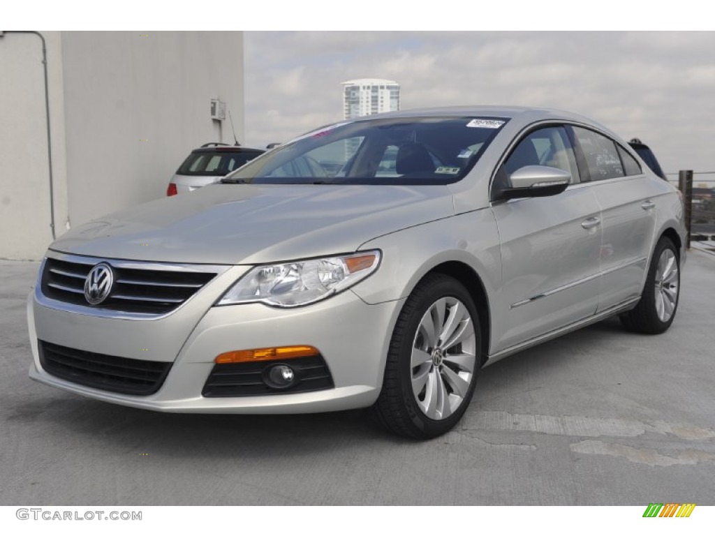 White Gold Metallic 2009 Volkswagen CC Sport Exterior Photo #61360228