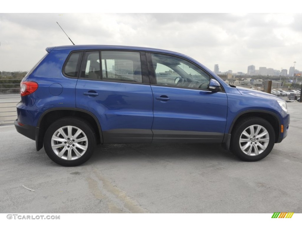 Sapphire Blue Metallic 2009 Volkswagen Tiguan S Exterior Photo #61360794