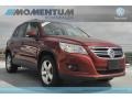 Wild Cherry Metallic 2010 Volkswagen Tiguan Wolfsburg Edition