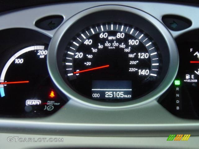 2006 Highlander Hybrid 4WD - Super White / Ivory Beige photo #31