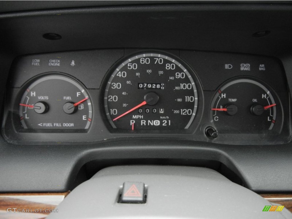 2005 Ford Crown Victoria LX Gauges Photo #61361646