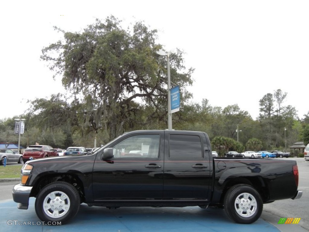 Onyx Black 2008 Isuzu i-Series Truck i-370 LS Extended Cab Exterior Photo #61362272