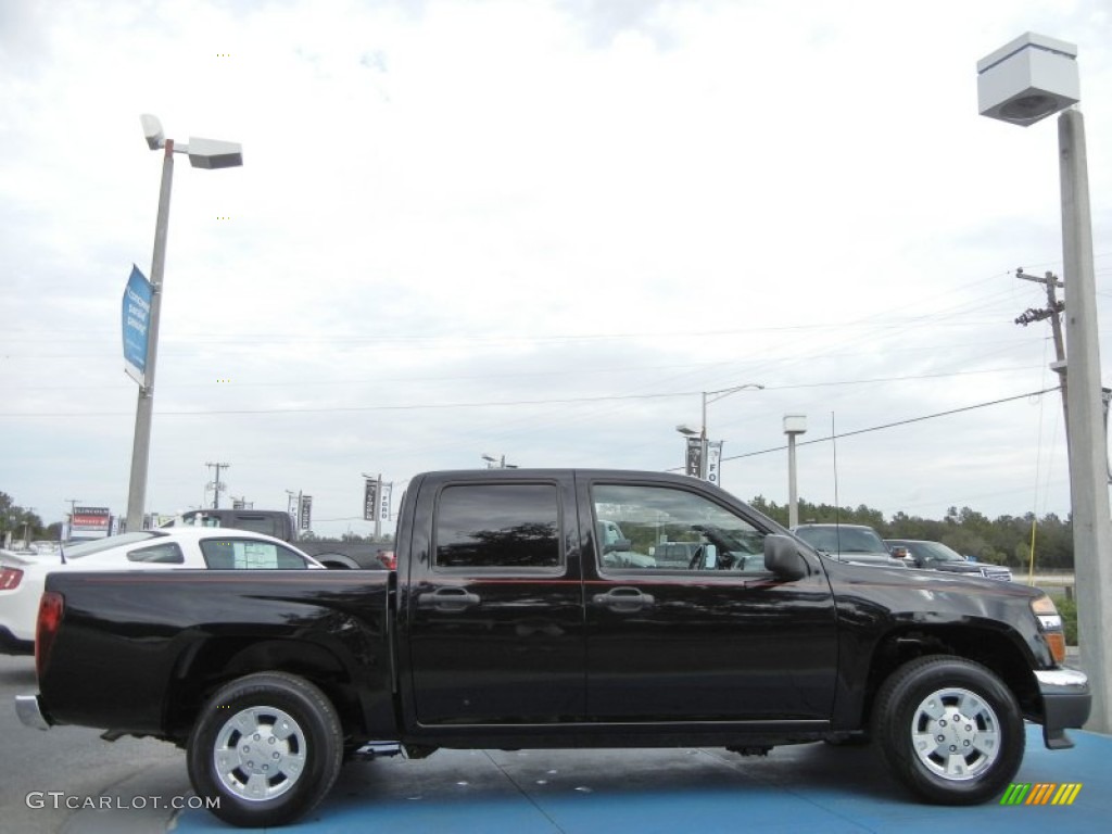 2008 i-Series Truck i-370 LS Extended Cab - Onyx Black / Ebony photo #6